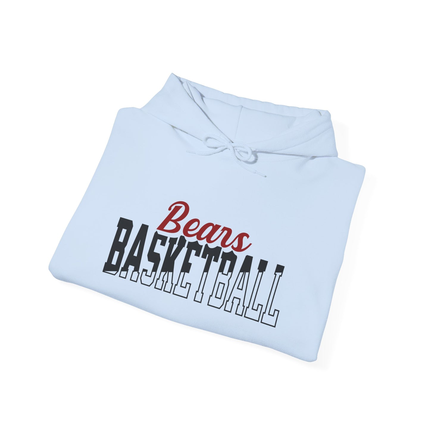 Custom Team Mascot Hoodie – Personalized School Colors & Half-Solid, Half-Outline Text