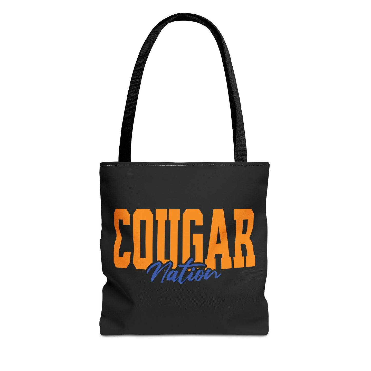 Personalized Team Mascot Nation Game Day Tote Bag – Custom School Colors & Collegiate Font
