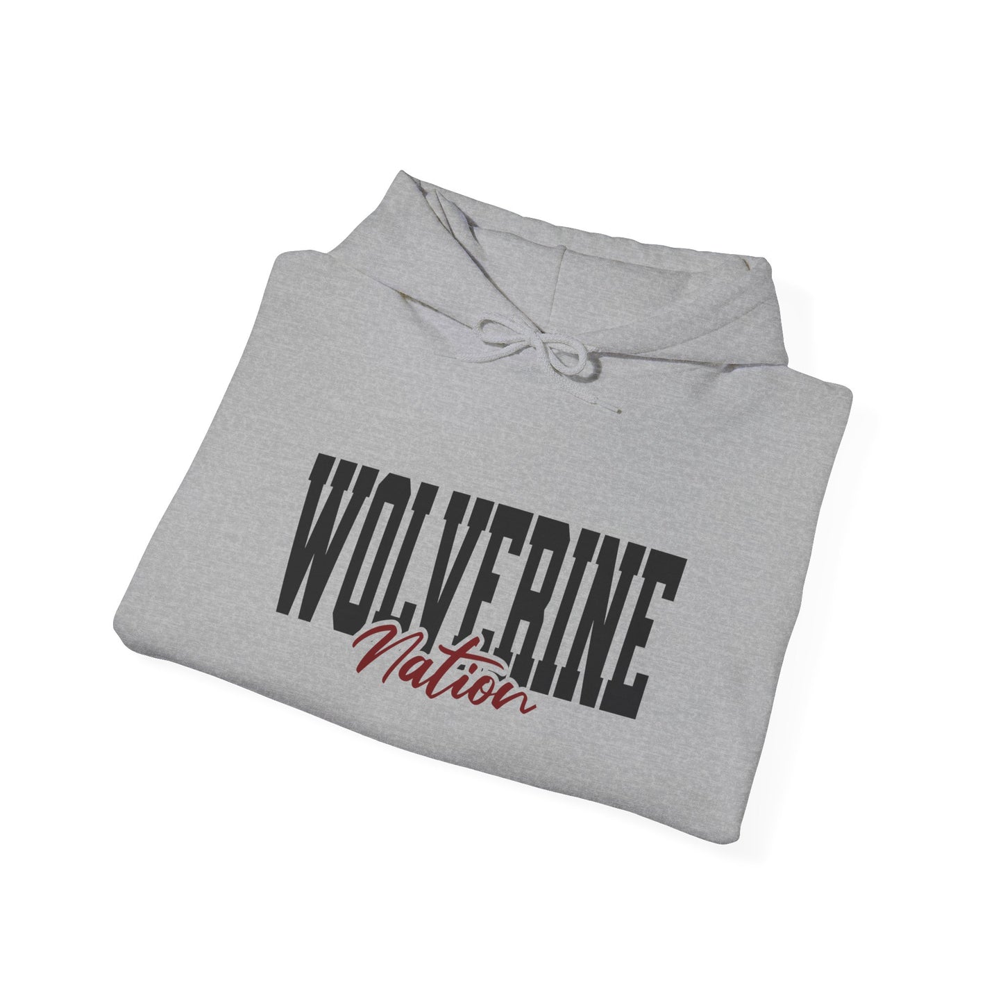 Personalized Team Mascot Nation Hoodie – Custom School Colors & Collegiate Stripes