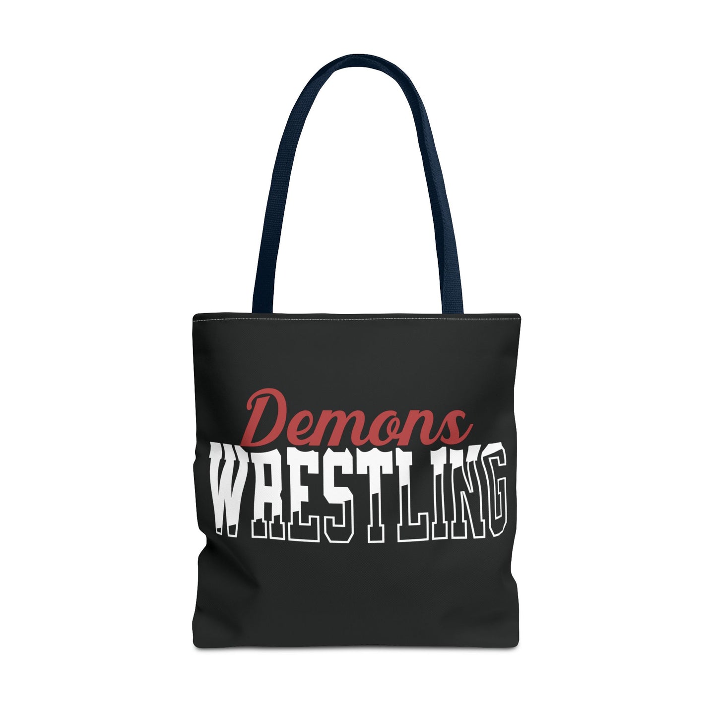 Personalized Wrestling Team Mascot Tote Bag – Custom School Colors & Bold Collegiate Design