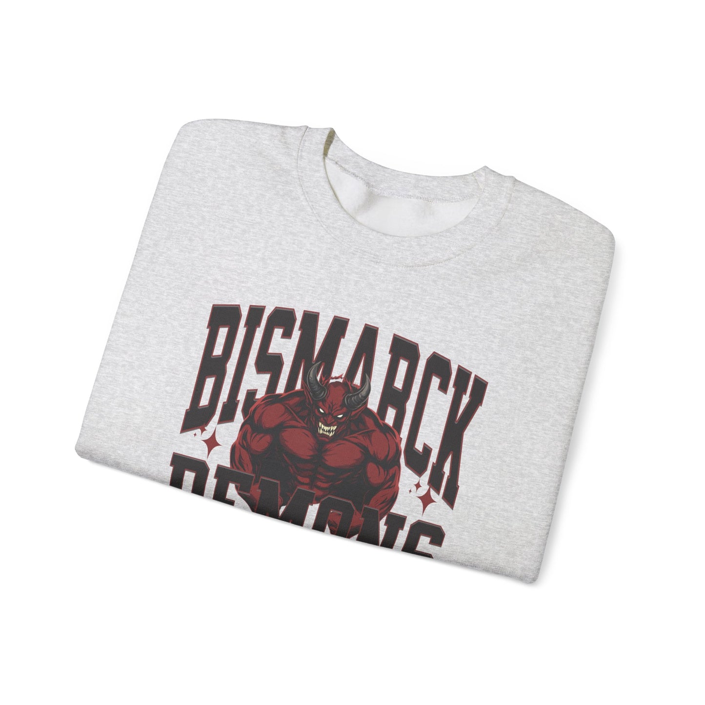 Personalized Muscle Mascot Sweatshirt – Bold Custom School Colors & Game Day Power Look