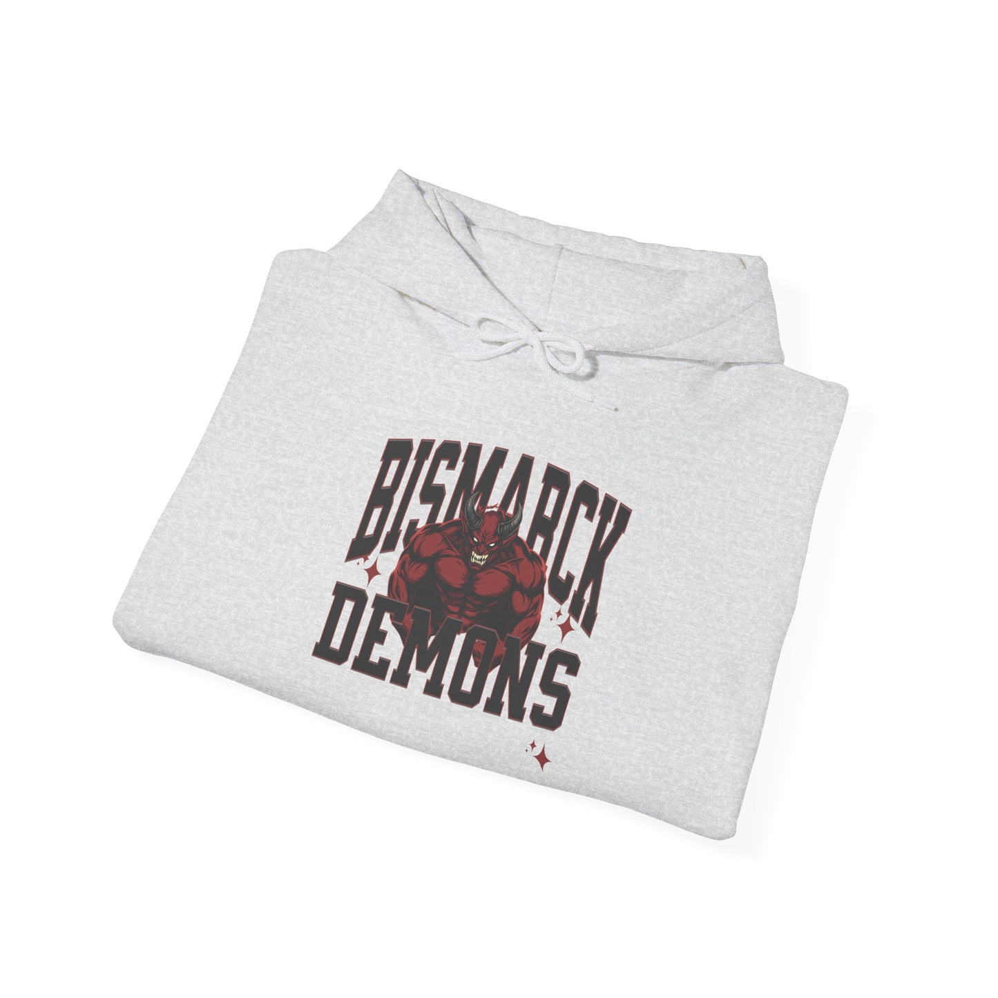Personalized Muscle Mascot Hoodie – Bold Custom School Colors & Game Day Power Look