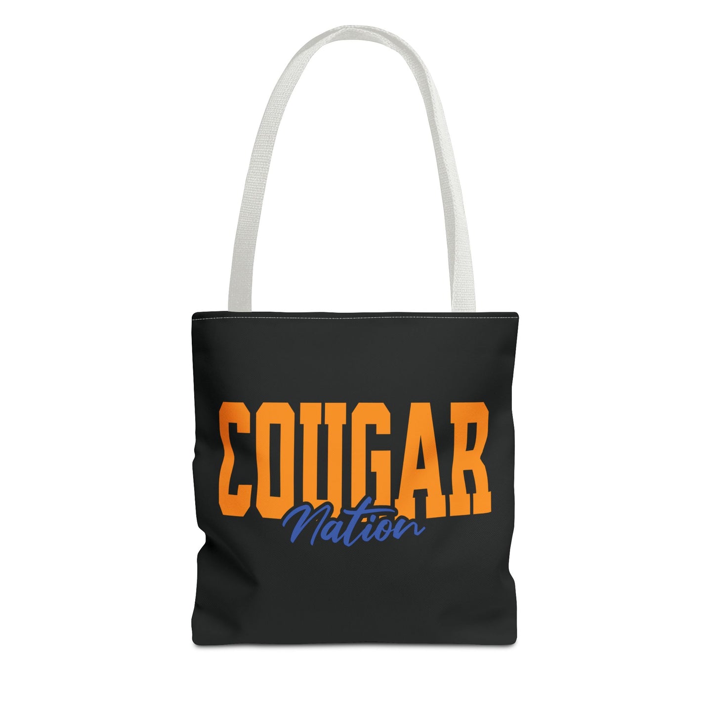 Personalized Team Mascot Nation Game Day Tote Bag – Custom School Colors & Collegiate Font