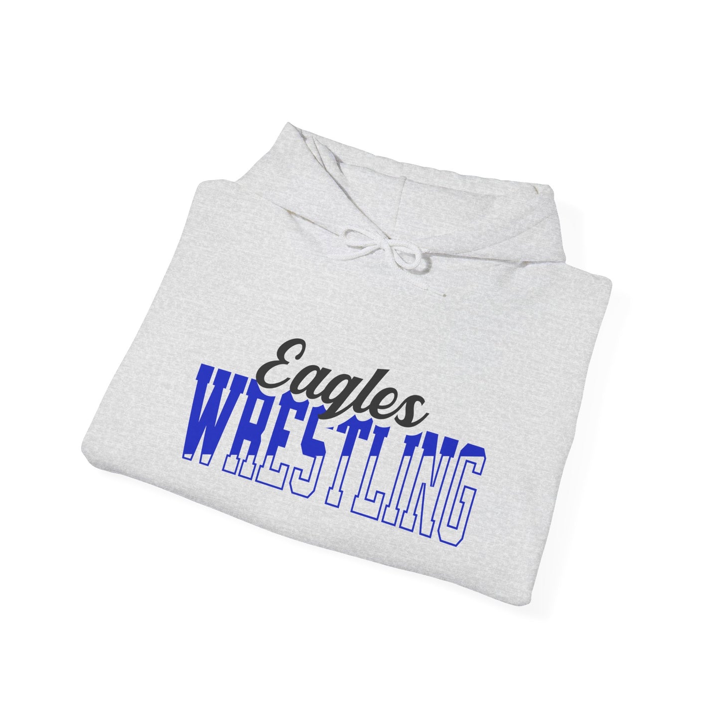 Custom Wrestling Team Mascot Hoodie – Personalized School Colors, Solid & Outline Design