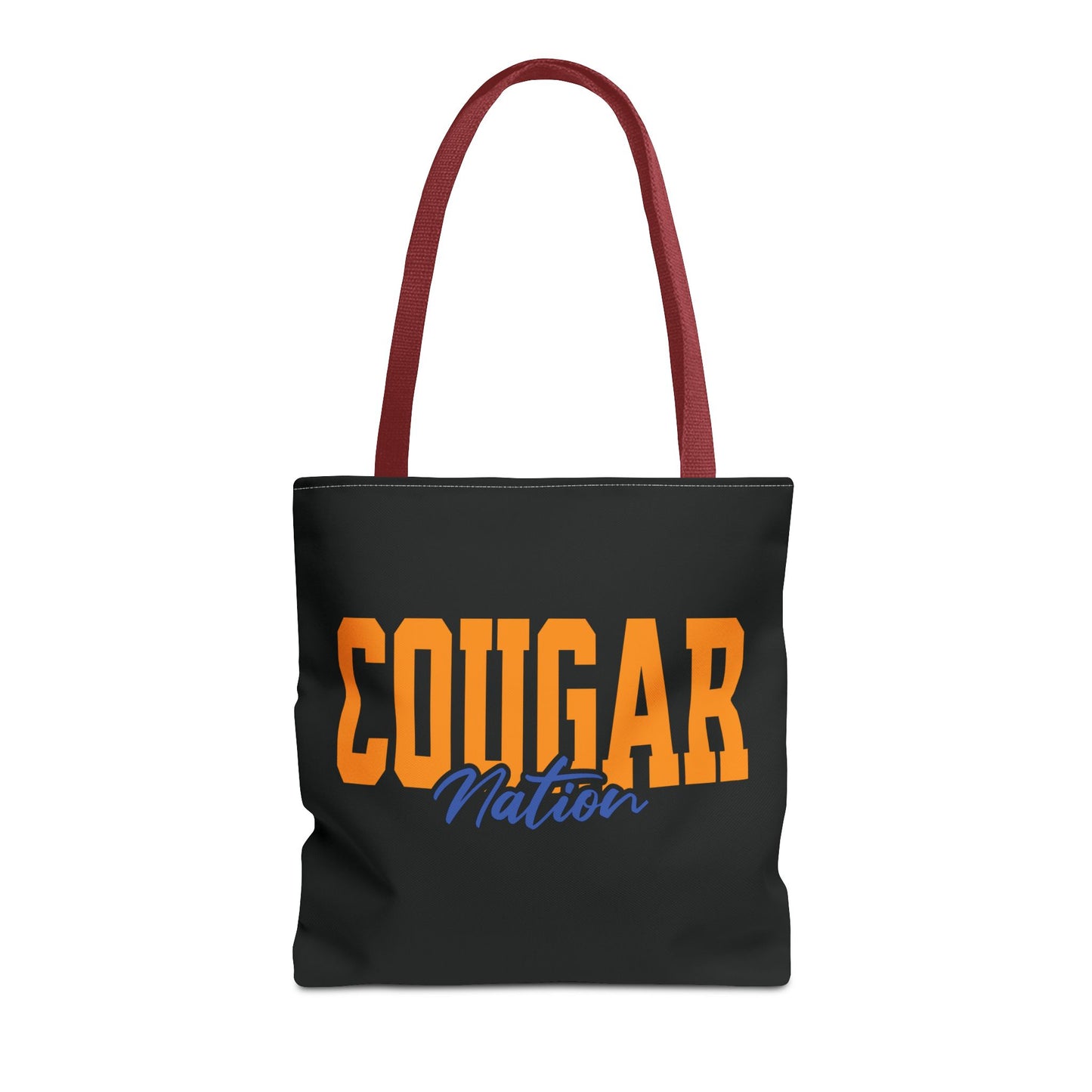Personalized Team Mascot Nation Game Day Tote Bag – Custom School Colors & Collegiate Font