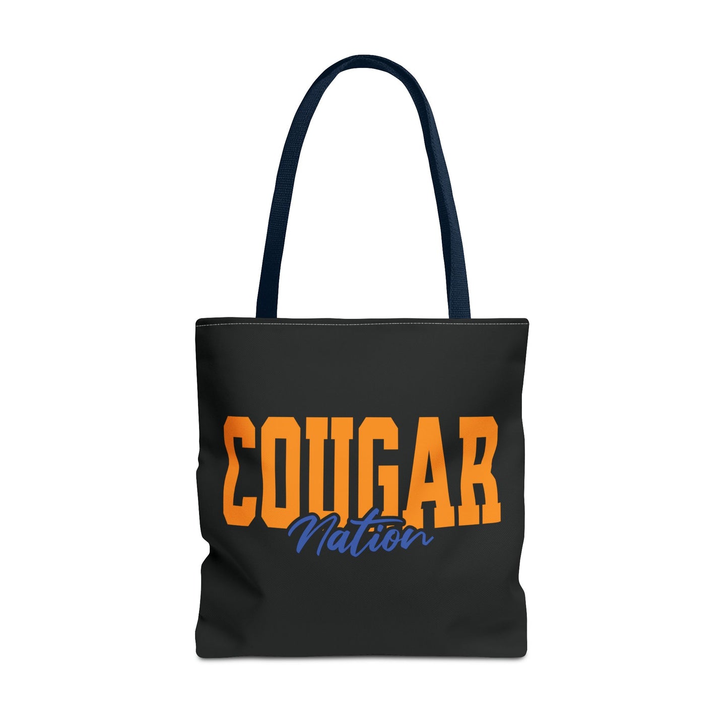Personalized Team Mascot Nation Game Day Tote Bag – Custom School Colors & Collegiate Font