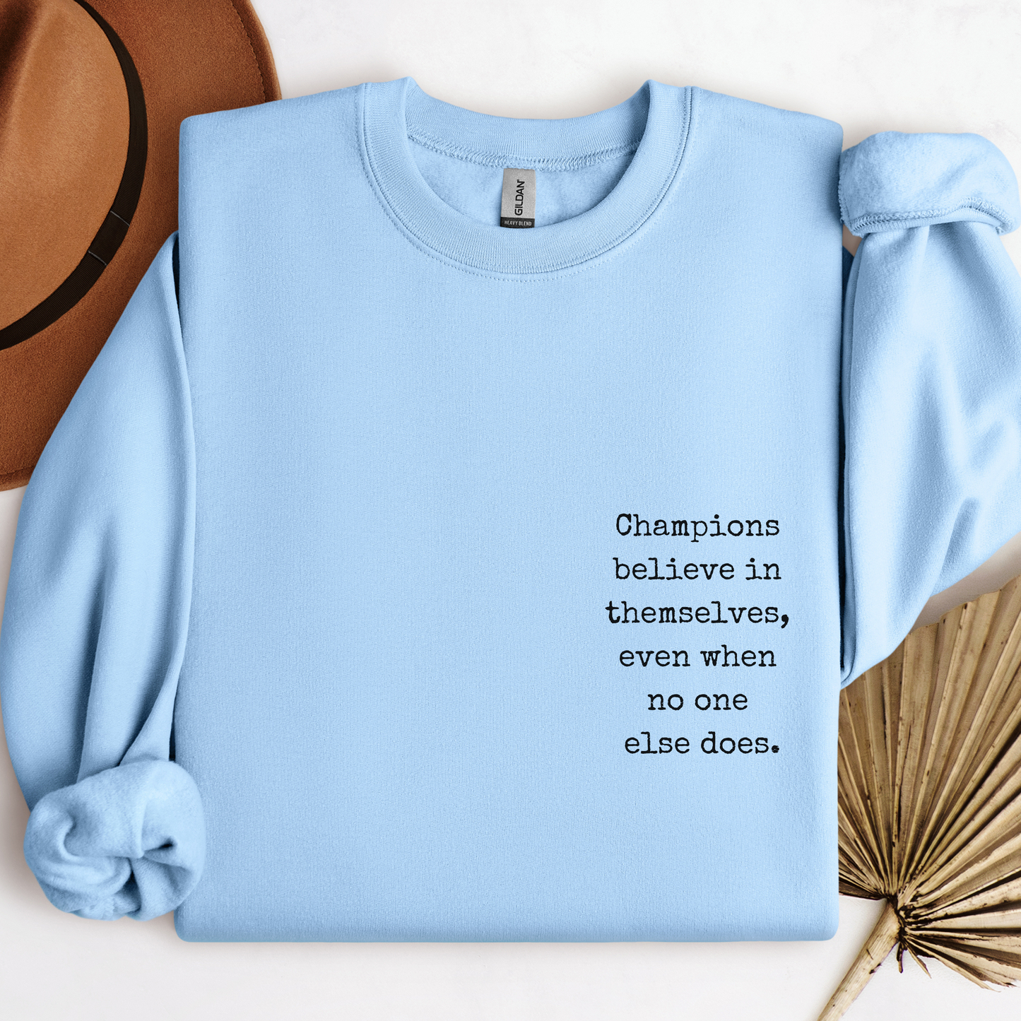 Champion Mindset Embroidered Crewneck Sweatshirt