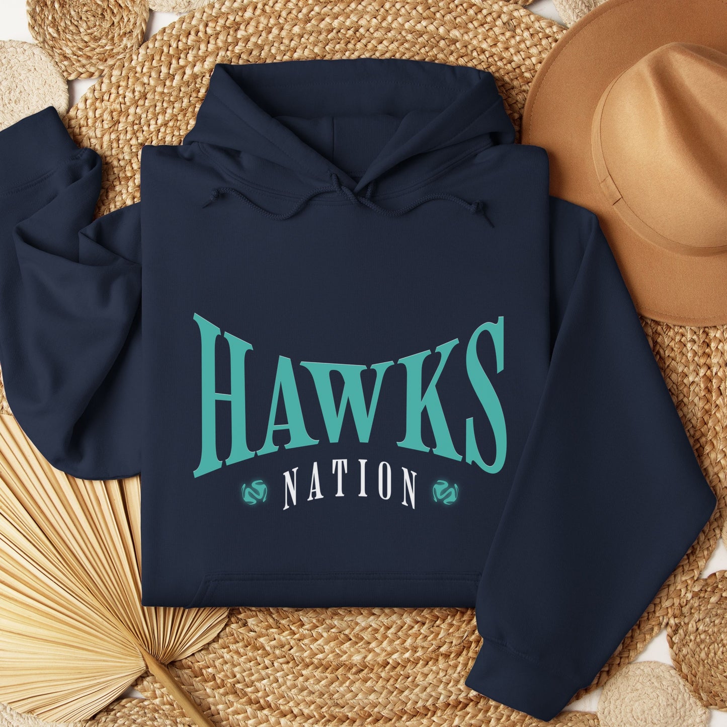 Custom Team Mascot Gildan Crewneck Sweatshirt