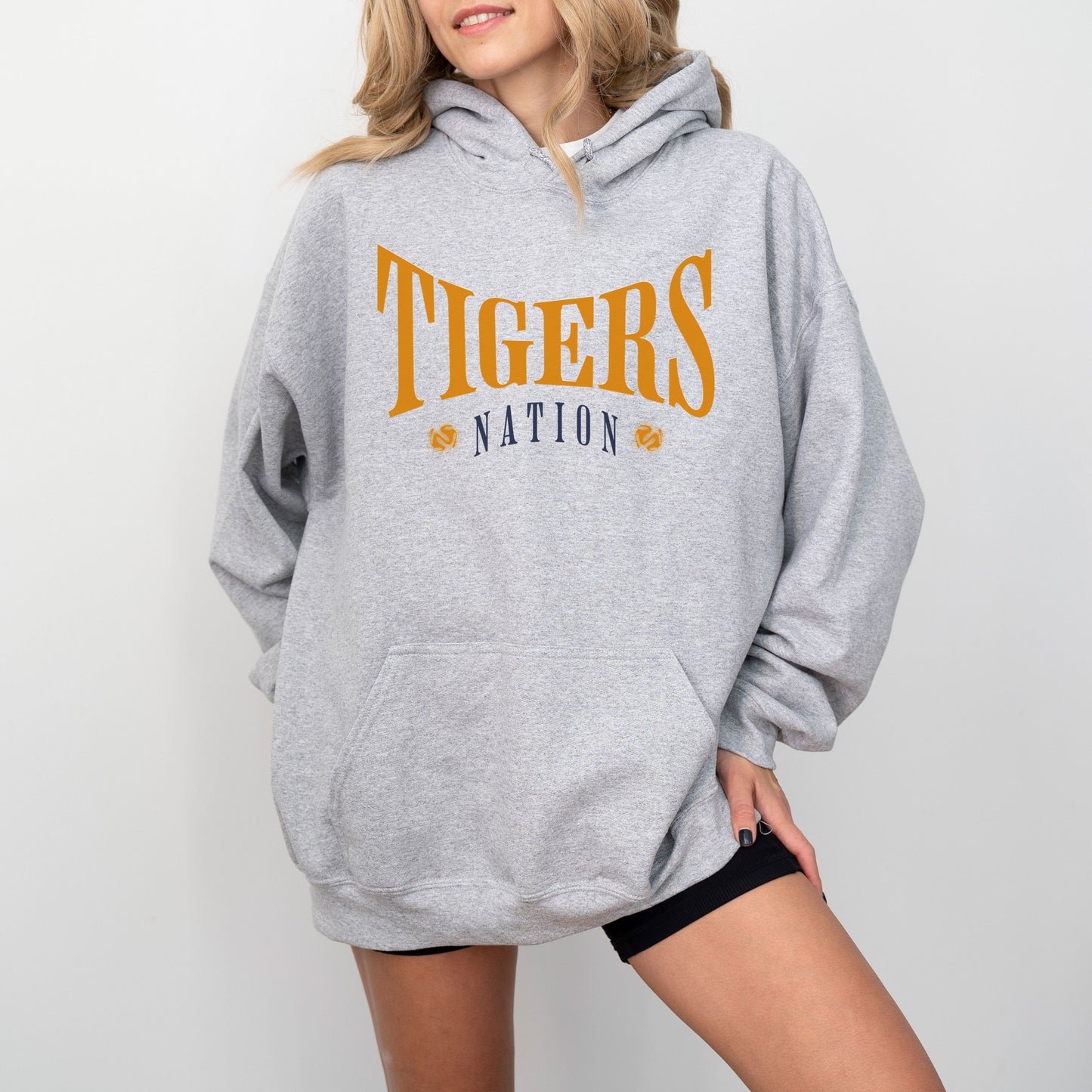 Custom Team Mascot Gildan Hooded Sweatshirt