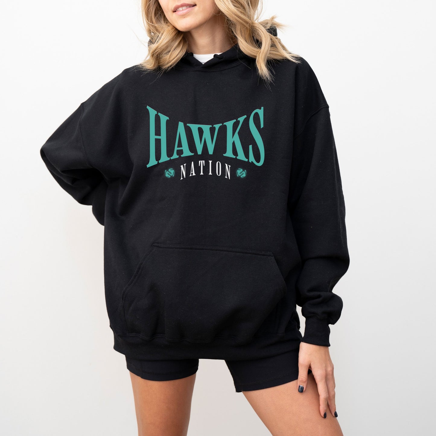Custom Team Mascot Gildan Hooded Sweatshirt