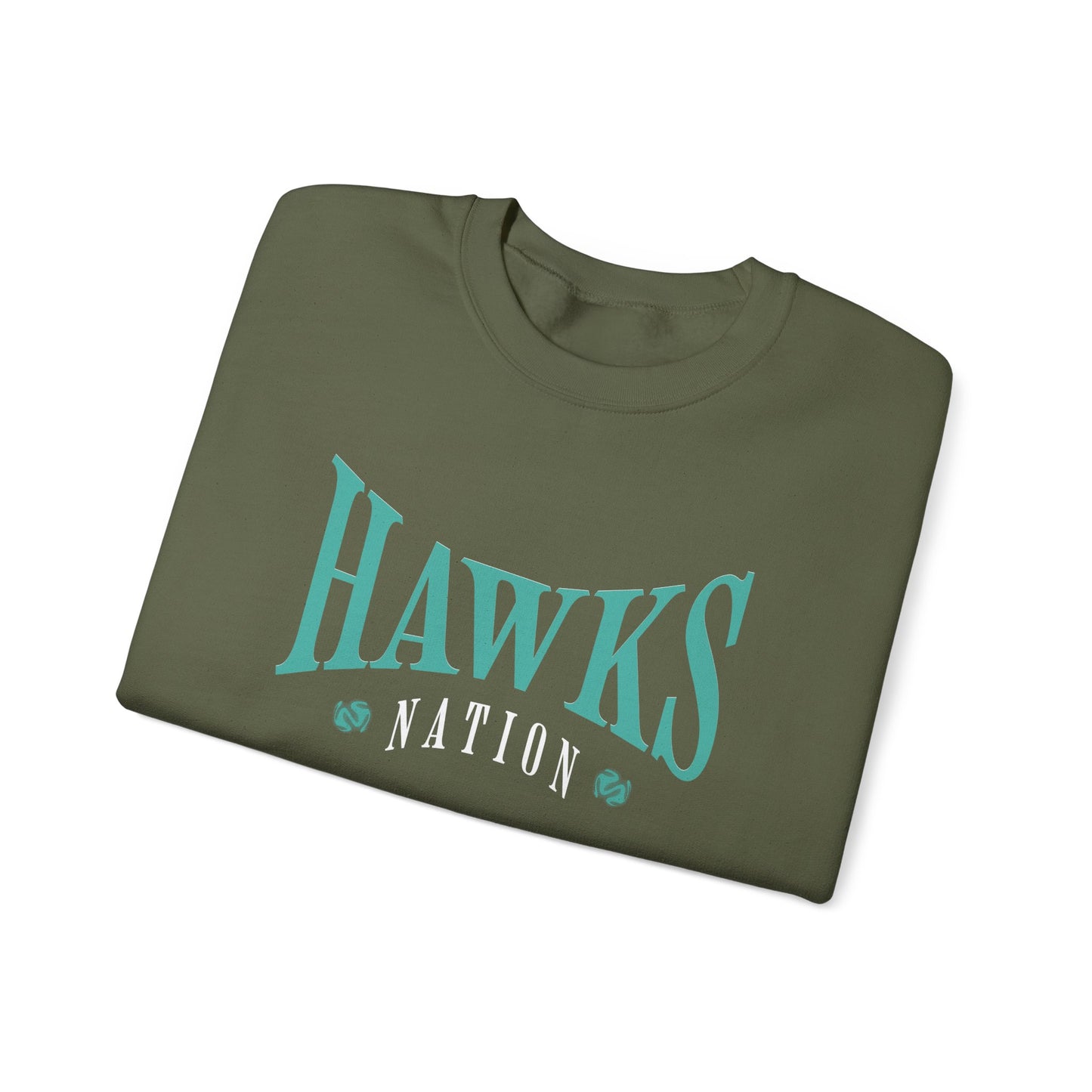Custom Team Mascot Gildan Crewneck Sweatshirt