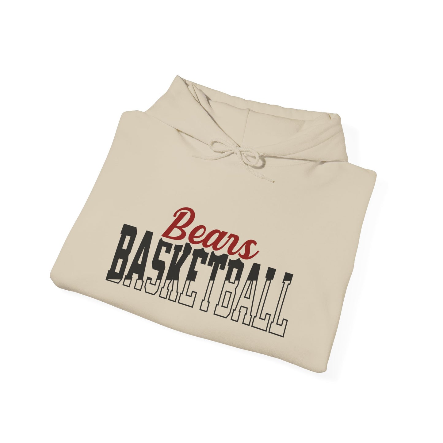 Custom Team Mascot Hoodie – Personalized School Colors & Half-Solid, Half-Outline Text