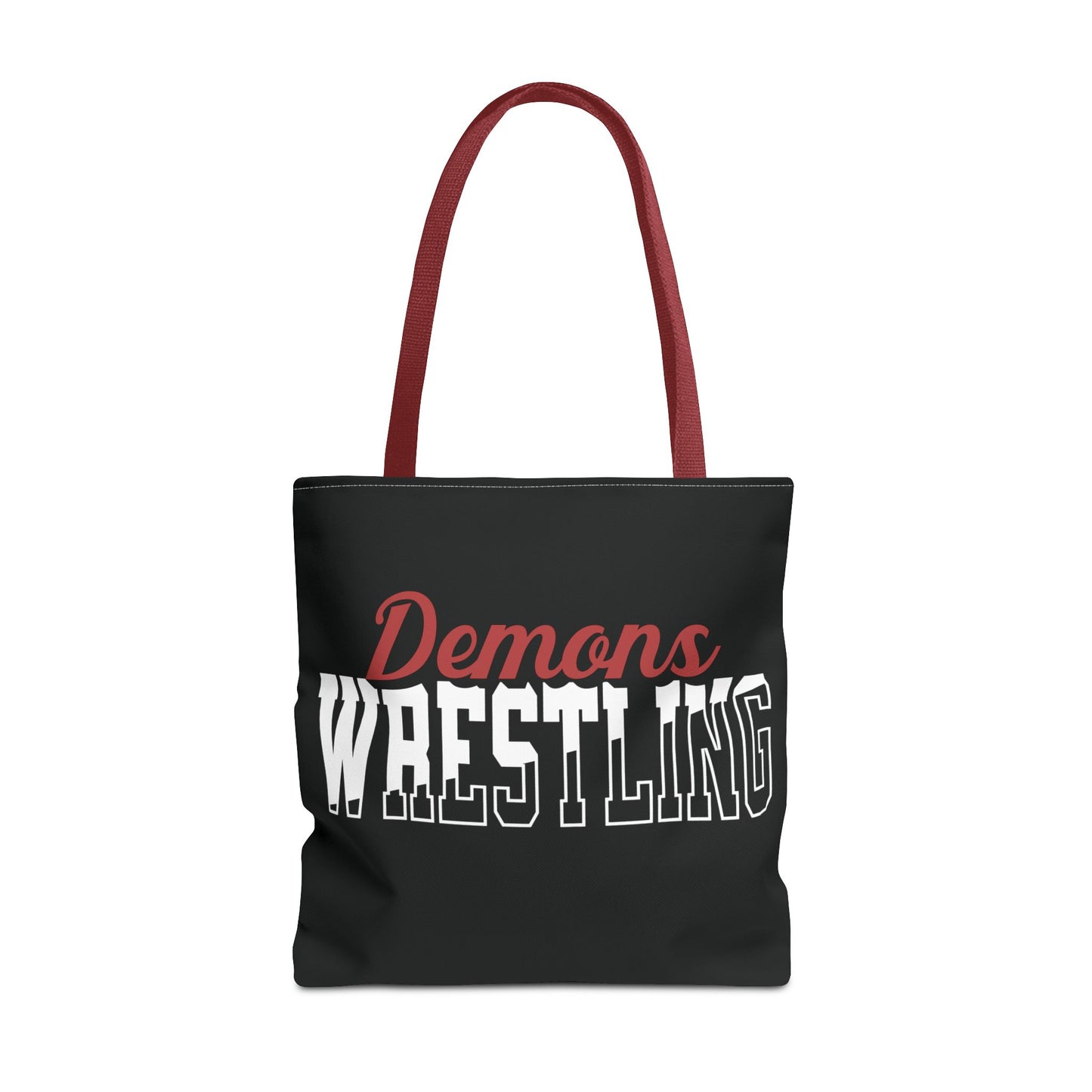 Personalized Wrestling Team Mascot Tote Bag – Custom School Colors & Bold Collegiate Design