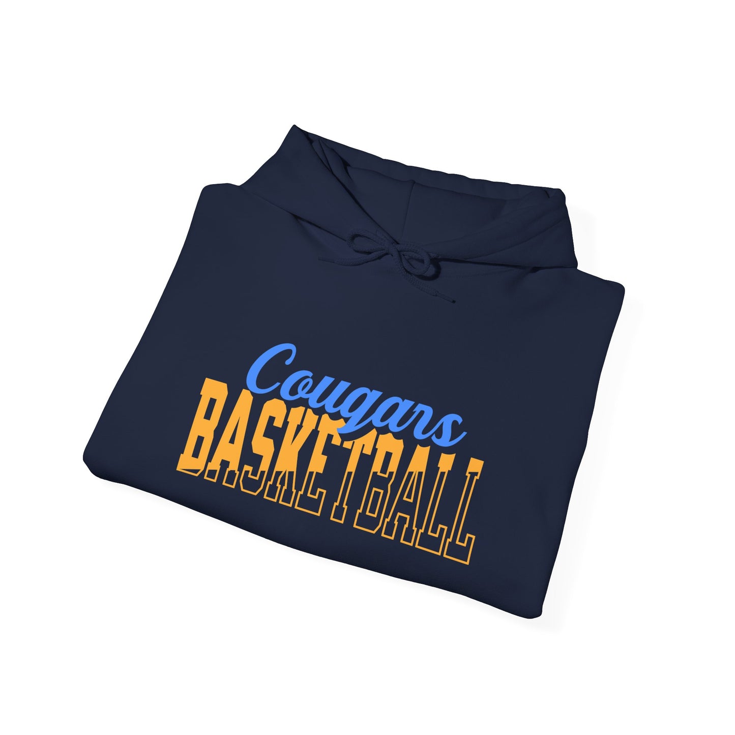Custom Team Mascot Hoodie – Personalized School Colors & Half-Solid, Half-Outline Text