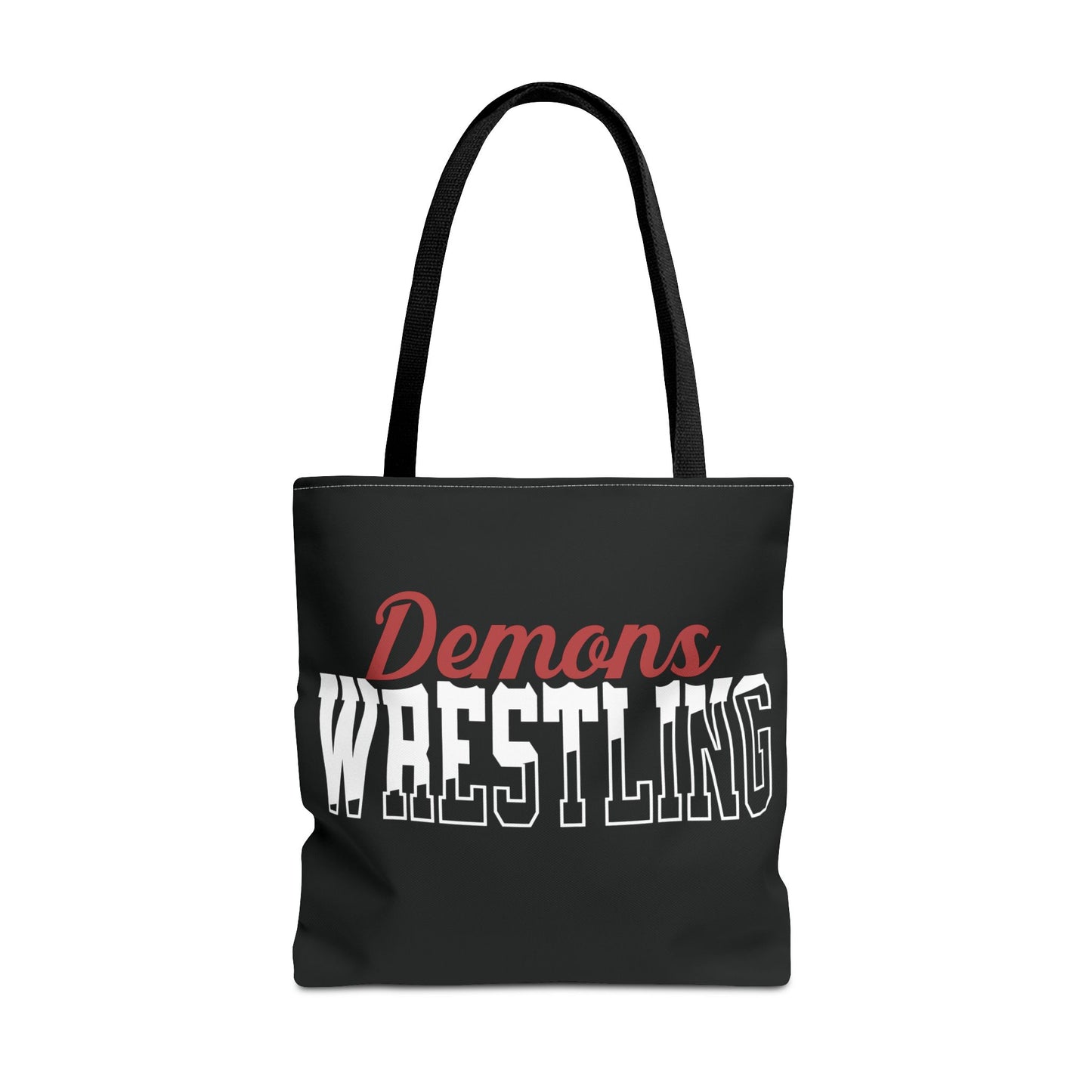 Personalized Wrestling Team Mascot Tote Bag – Custom School Colors & Bold Collegiate Design