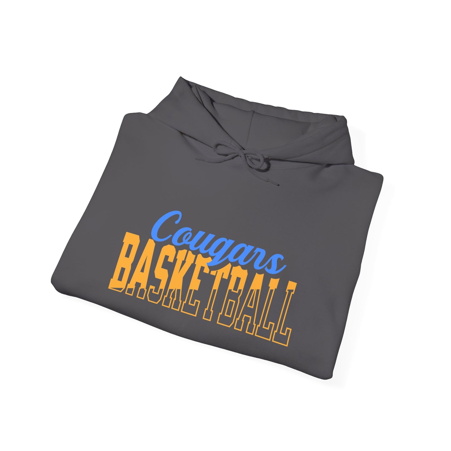 Custom Team Mascot Hoodie – Personalized School Colors & Half-Solid, Half-Outline Text