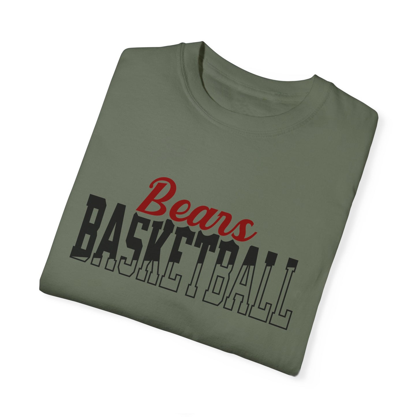 Custom Team Mascot T-Shirt - Personalized School Colors & Bold Collegiate Text
