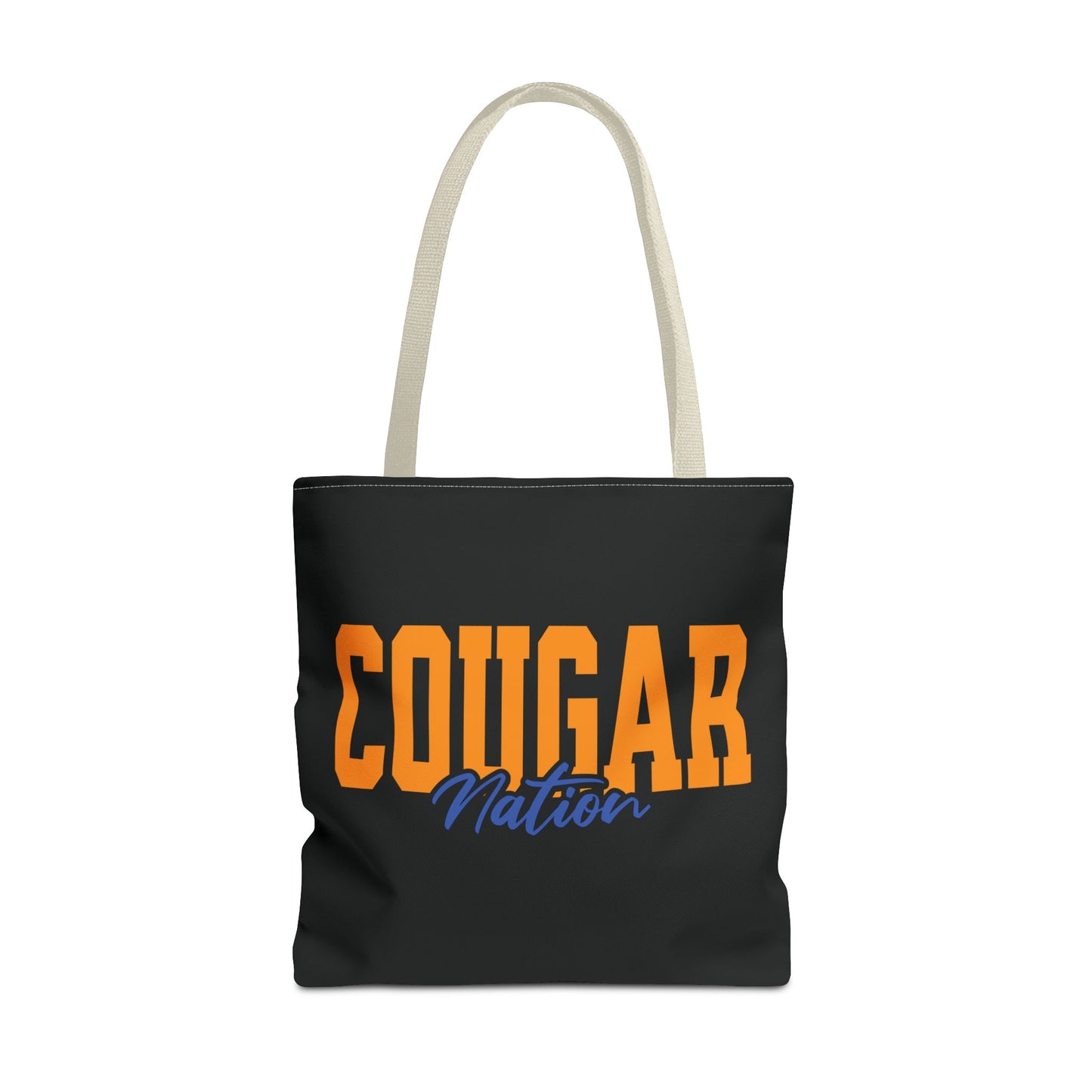Personalized Team Mascot Nation Game Day Tote Bag – Custom School Colors & Collegiate Font