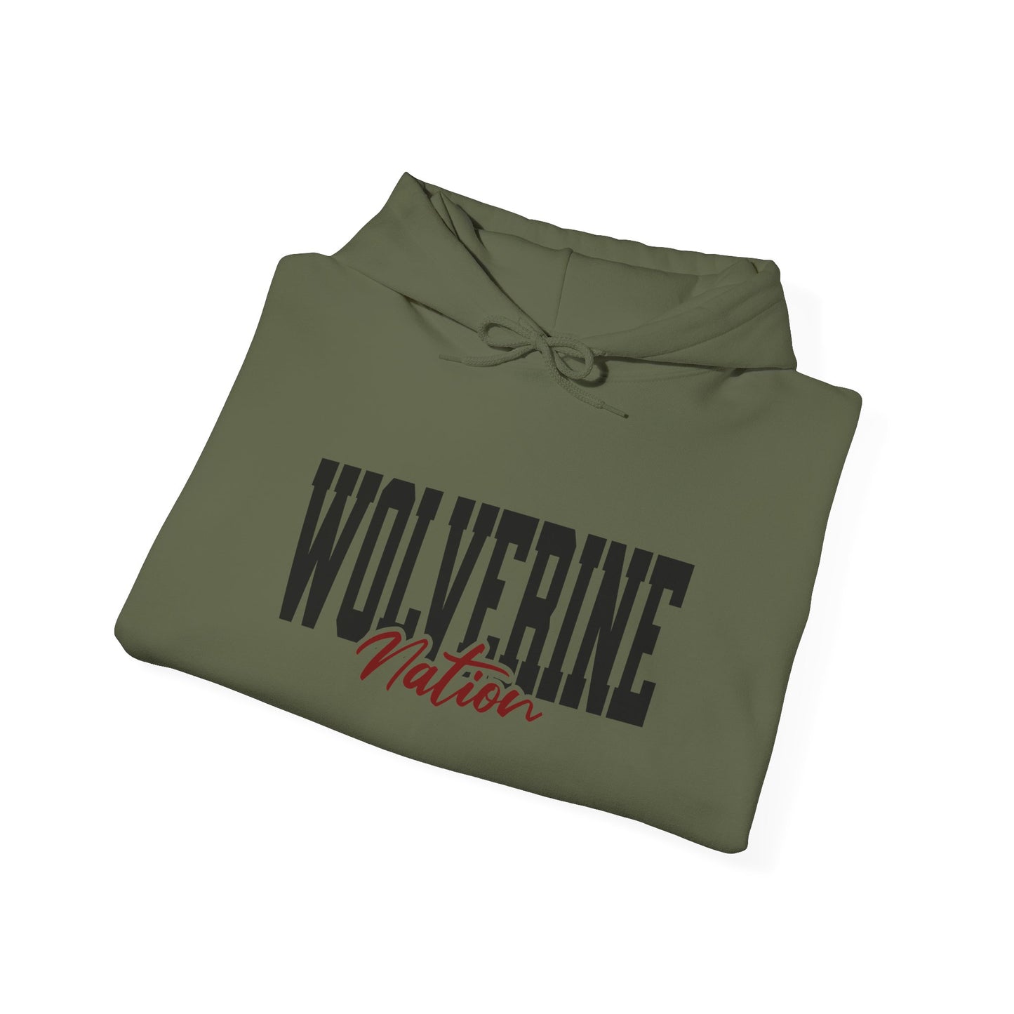 Personalized Team Mascot Nation Hoodie – Custom School Colors & Collegiate Stripes
