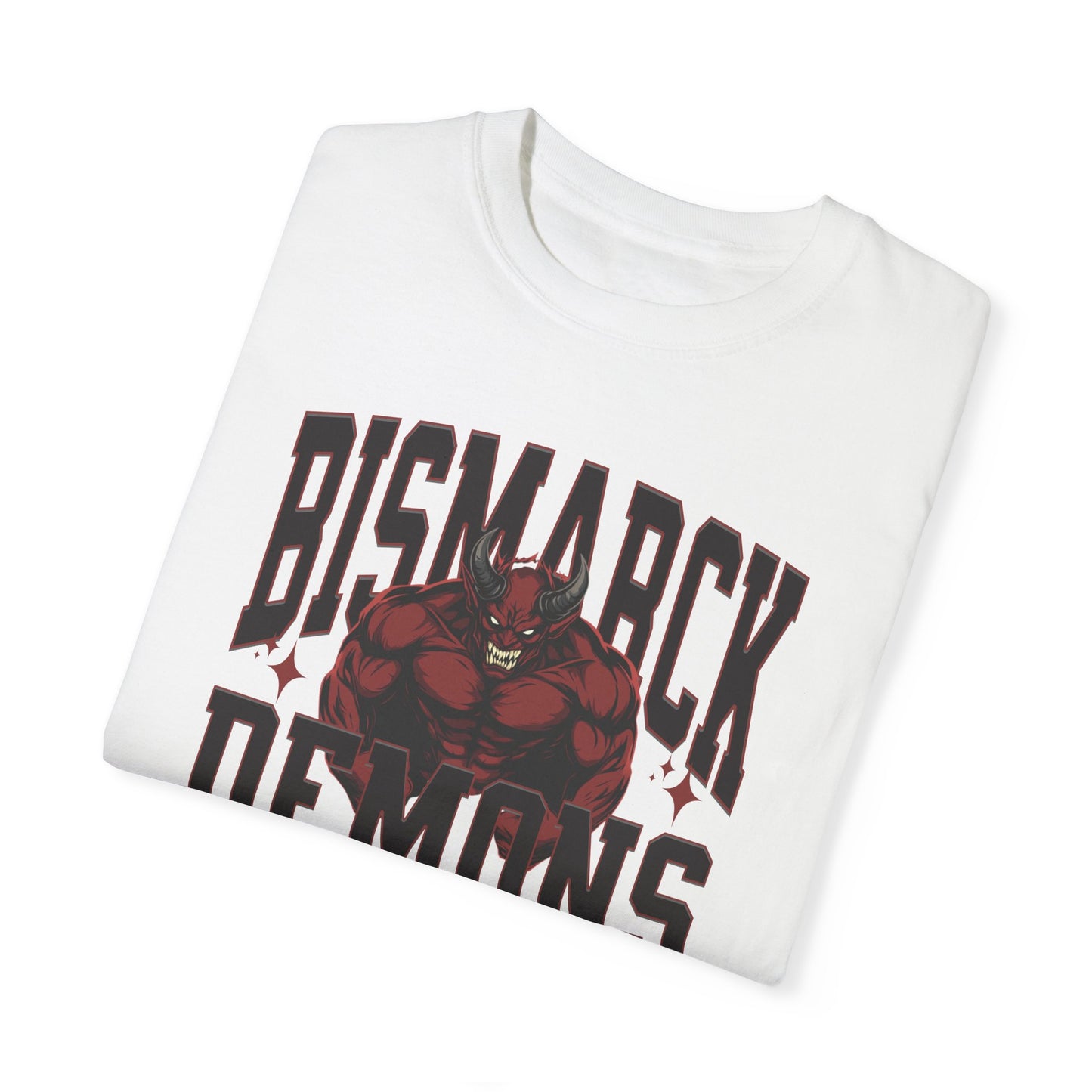 Personalized Muscle Mascot T-Shirt – Bold Custom School Colors & Game Day Power Look