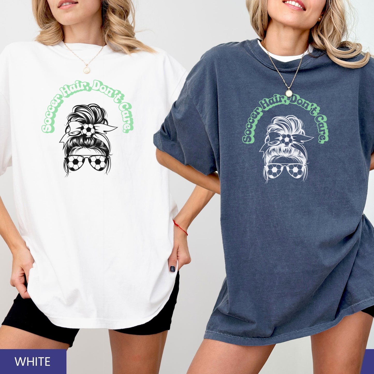Soccer Hair Don’t Care T-Shirt
