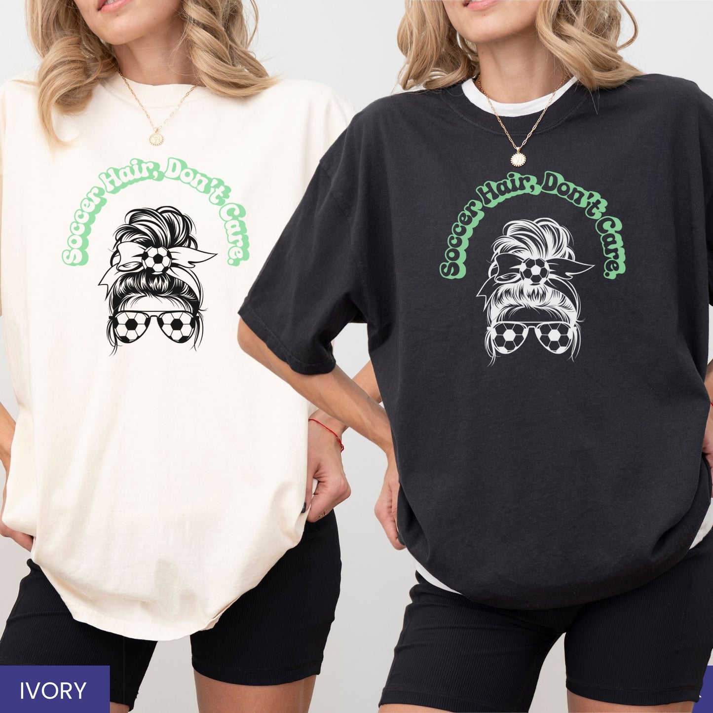 Soccer Hair Don’t Care T-Shirt