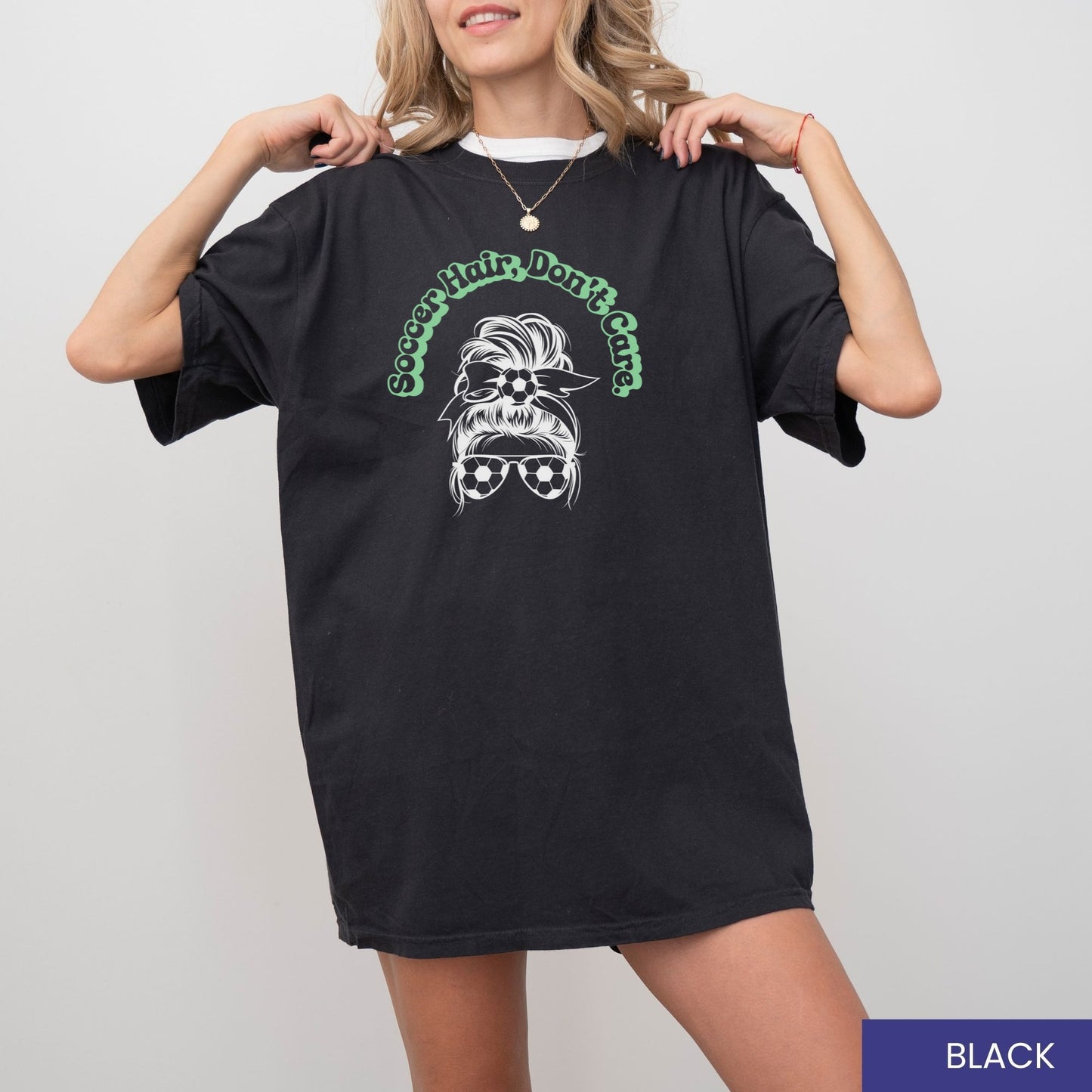 Soccer Hair Don’t Care T-Shirt