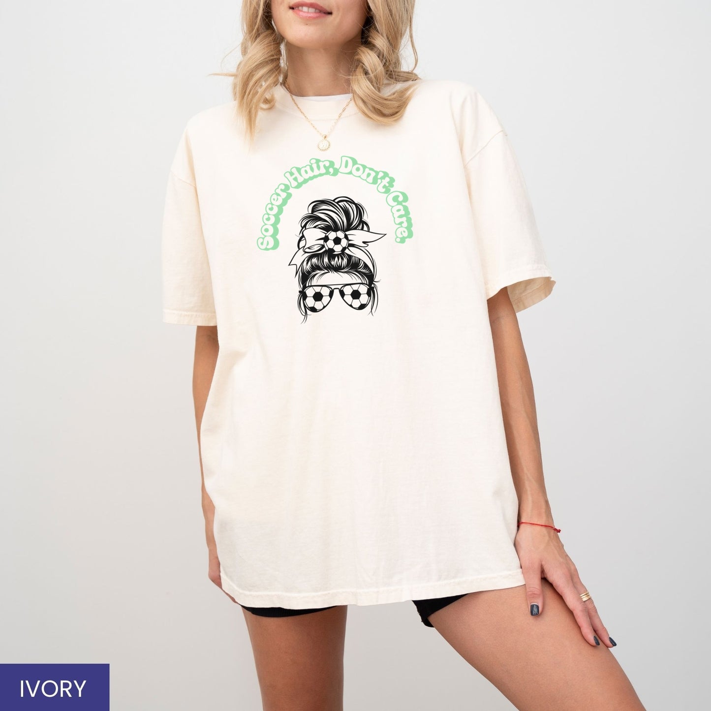 Soccer Hair Don’t Care T-Shirt