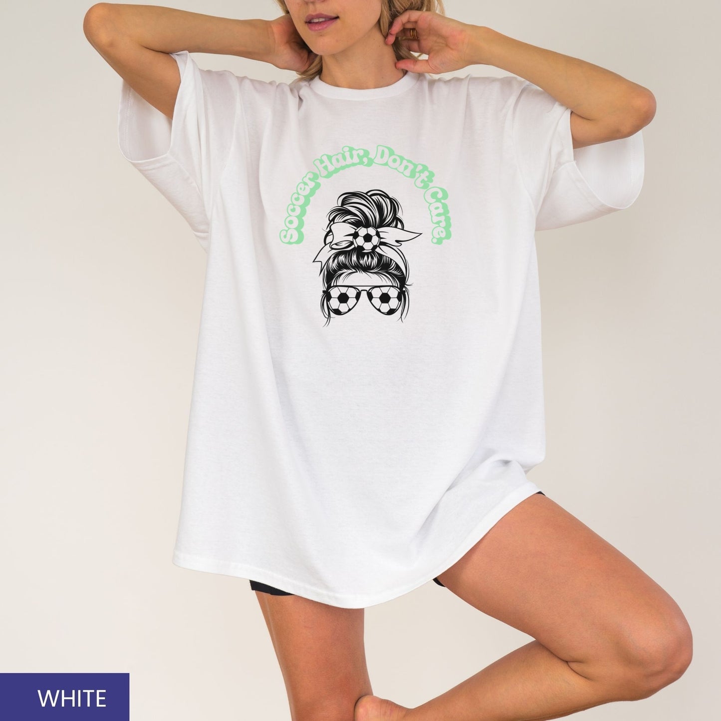 Soccer Hair Don’t Care T-Shirt