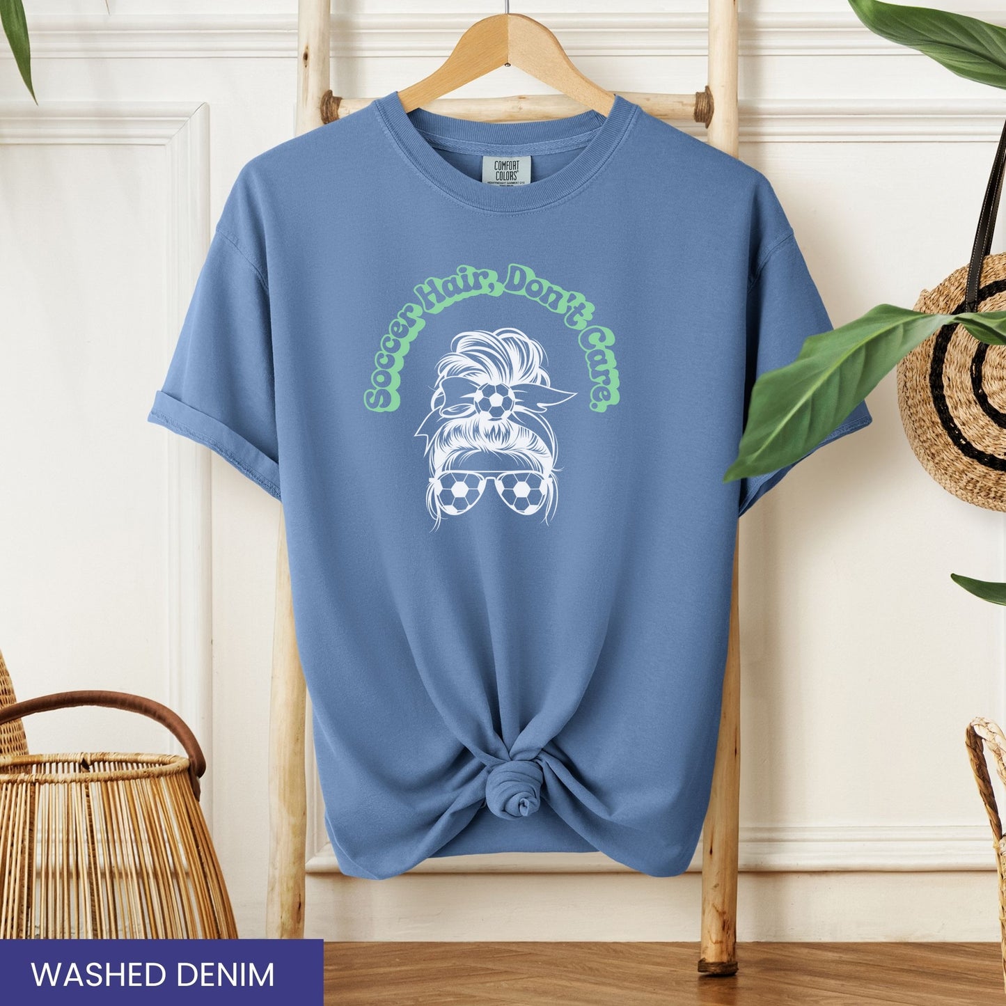 Soccer Hair Don’t Care T-Shirt