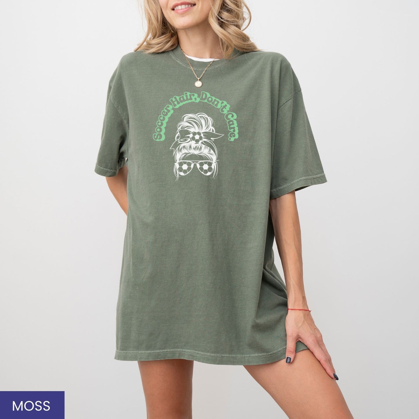 Soccer Hair Don’t Care T-Shirt