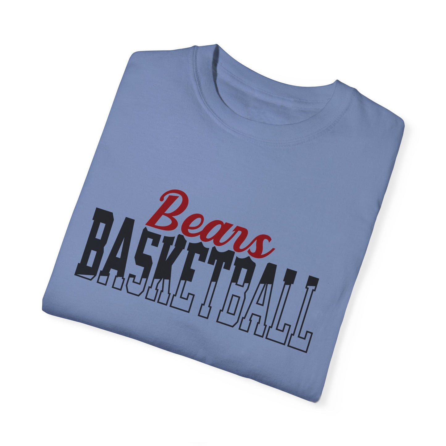 Custom Team Mascot T-Shirt - Personalized School Colors & Bold Collegiate Text