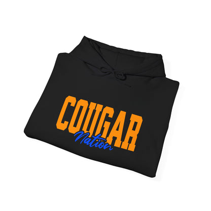 Personalized Team Mascot Nation Hoodie – Custom School Colors & Collegiate Stripes