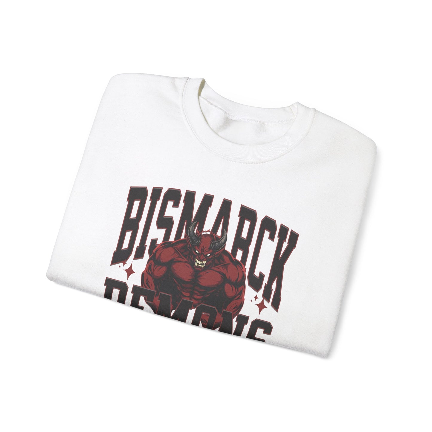 Personalized Muscle Mascot Sweatshirt – Bold Custom School Colors & Game Day Power Look