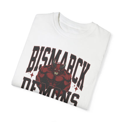 Personalized Muscle Mascot T-Shirt – Bold Custom School Colors & Game Day Power Look