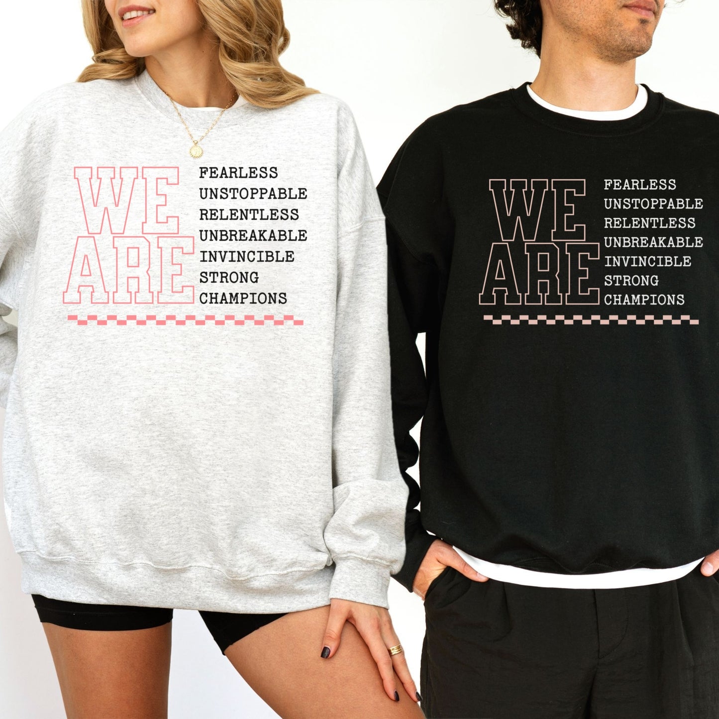 🏆 Motivational Sports Crewneck Sweatshirt | Game Day Athletic Sweatshirt for Basketball, Soccer, Wrestling & More!
